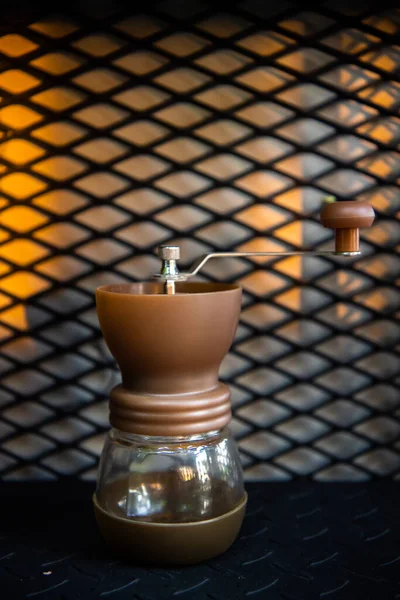 Close Van Koffie Brouwen Gadgets Drip Coffee Weinig Licht — Stockfoto
