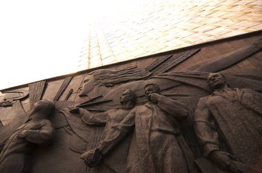 Uzay Conquerors Anıtı, kozmonotlar Alley (Mosco