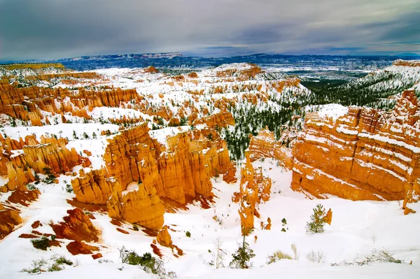 Bryce Nemzeti Park télen — Stock Fotó