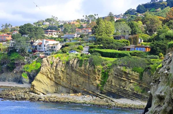 La Jolla sahil görünümü manzara