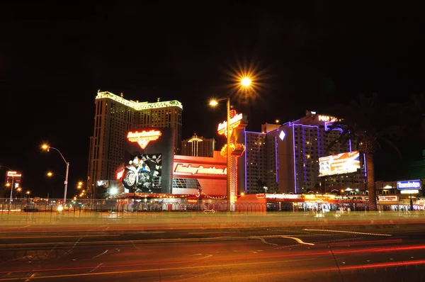 Noche Las Vegas Strip — Foto de Stock