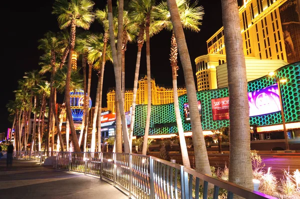 Noche Las Vegas Strip —  Fotos de Stock