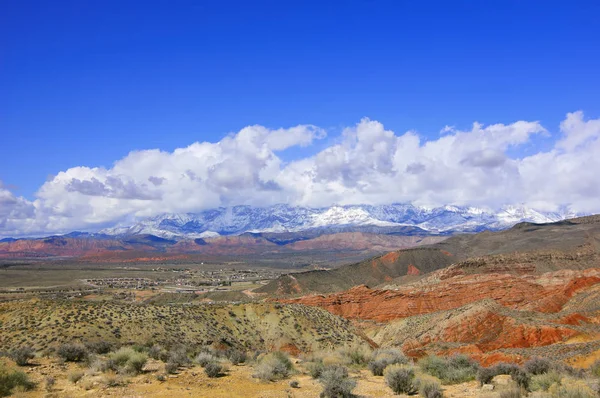 Zion National Park View from Freeway — Stock Photo, Image