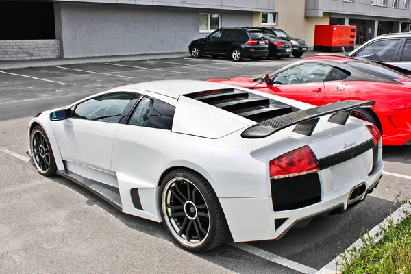 Kiev, Ucrânia; 11 de abril de 2016. Lamborghini Murcielago IMSA. Foto editorial . — Fotografia de Stock