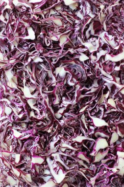 Karnabahar. Rendelenmiş lahana closeup yığını. Arka plan. 