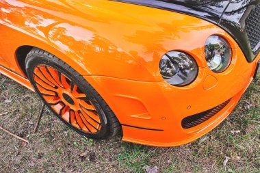 Kiev, Ukrayna; 20 Nisan 2015. Bentley Continental Gt Mansory. Editoryal fotoğraf.