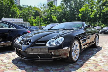17 Haziran 2014, Kiev, Ukrayna. Mercedes-Benz Slr Mclaren. Editoryal fotoğraf.