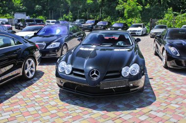 17 Haziran 2014, Kiev, Ukrayna. Mercedes-Benz Slr Mclaren. Editoryal fotoğraf.