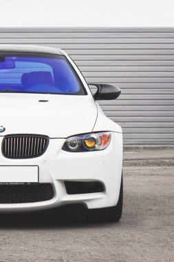 14 Nisan 2016; Kiev, Ukrayna; BMW M3 (E92). Editoryal fotoğraf. 