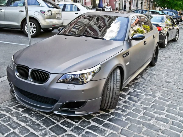 3 november 2013. Kiev, Oekraïne; BMW M5. Redactionele foto. — Stockfoto