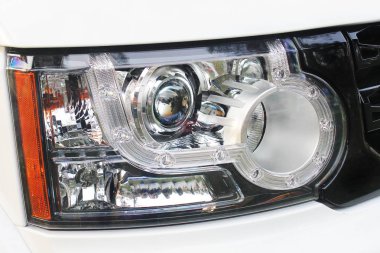 Araba farlar. Lüks farlar. Araba 