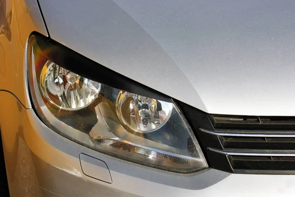 Part Car Car Headlights — Stock Photo, Image