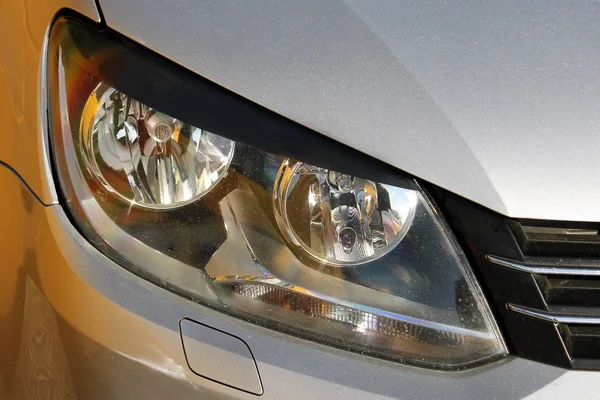 Part Car Car Headlights — Stock Photo, Image