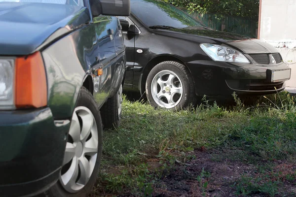 Vinnytsia Ukraine Août 2017 Zaz Mitsubishi Lancer Photo Éditoriale — Photo