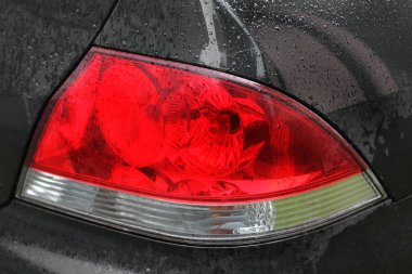 Araba farlar. Lüks farlar. Araba ayrıntıları