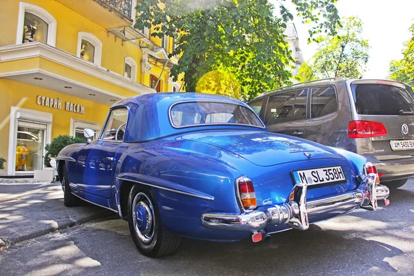 Mercedes Benz 190 1959 Königlicher Supersportwagen Retro Auto Kiew Ukraine — Stockfoto