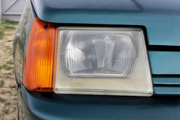 Car Headlights Car Details — Stock Photo, Image