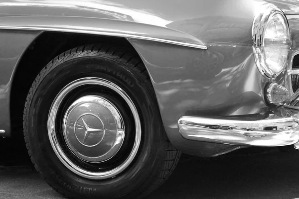 Mercedes Benz 190 1959 Supercar Reale Auto Retrò Kiev Ucraina — Foto Stock