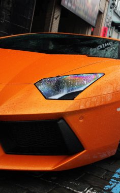 Araba ayrıntılar. Araba farlar. Lüks farlar