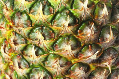 A pineapple. Background of pineapple. Food. Texture
