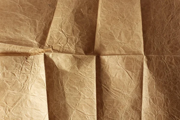 皱皱巴巴的纸 纸做的背景。 结构 — 图库照片