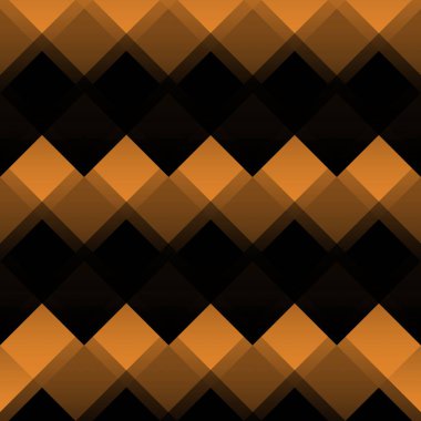 Kareler. Üçgenler. Turuncu ve siyah. Renkli soyut arka plan. tasarım için resimleme. 