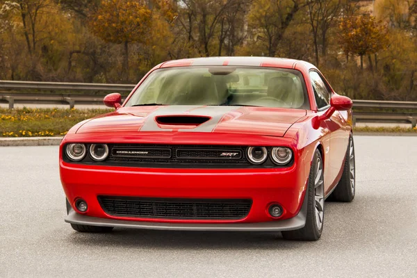 Kiew Ukraine April 2020 Muscle Car Dodge Challenger Srt8 392 — Stockfoto