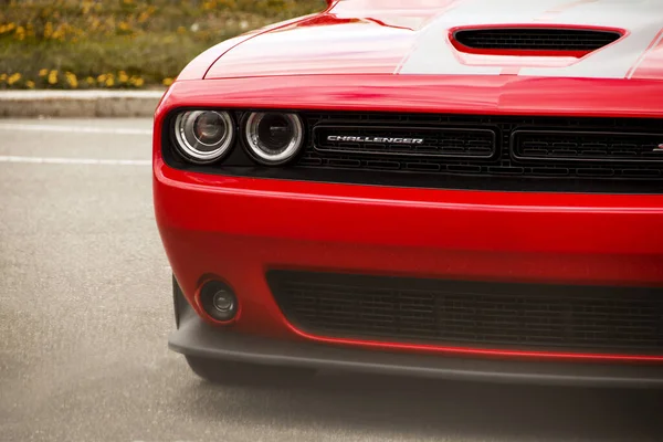 Kiev Ucraina Aprile 2020 Muscle Car Dodge Challenger Srt8 392 — Foto Stock