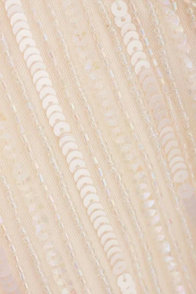 Tissu avec paillettes et paillettes de couleurs vives. Mode tissu paillettes, paillettes. Surface brillante — Photo