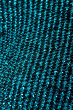 Parlak renklerin payetleri ve payetleri ile kumaş. Moda glitter kumaş, payetler. Parlak yüzey