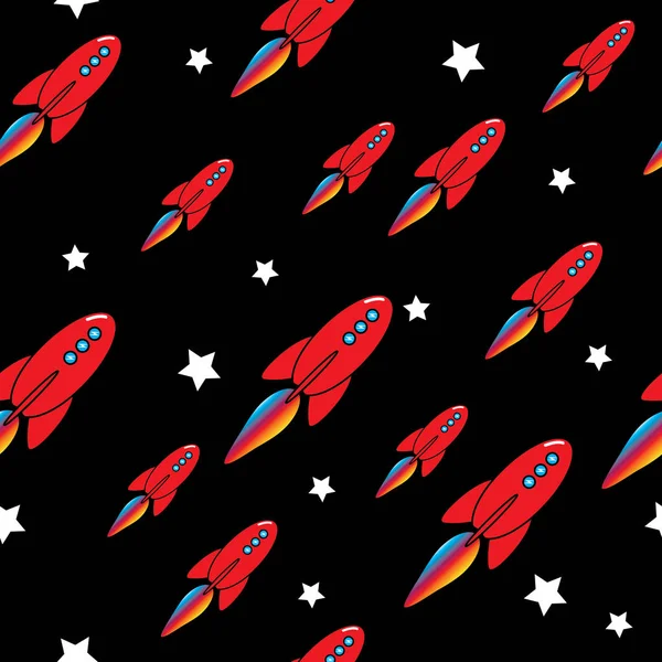 vektör sorunsuz roket desen
