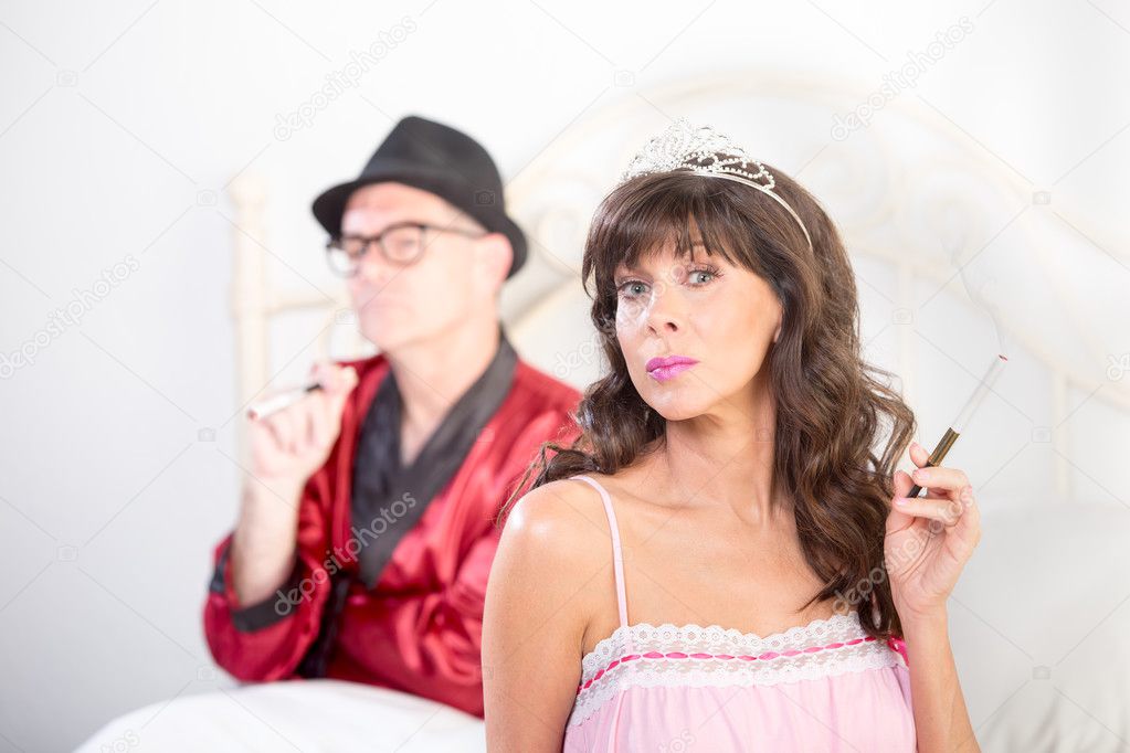 Smoking Princess and Playboy 