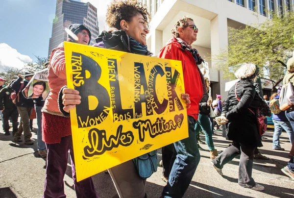 Black Lives Matter sign — Stock Photo, Image