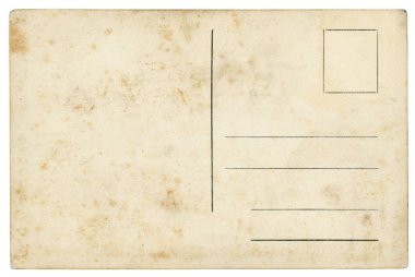 Eski kartpostal - (dahil kırpma yolunu izole)