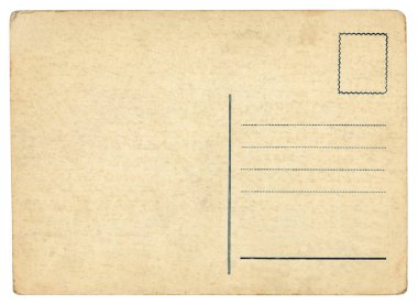 Eski kartpostal - (dahil kırpma yolunu izole)