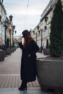 sokak moda kadın portre