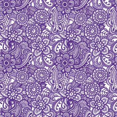 Paisley Dikişsiz renkli desen