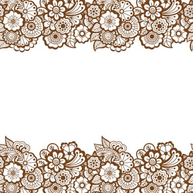 Mehndi yatay backrtound.