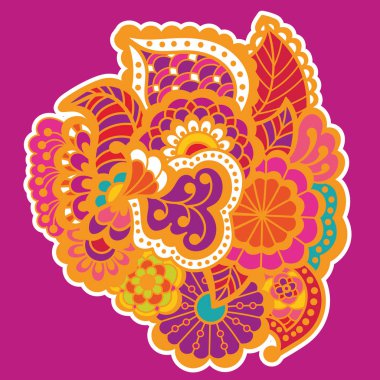 Mehndi tasarım. Desenleri.