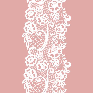 dantelli vintage kırpma.