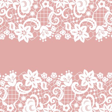 Dikişsiz dantel kenar. davetiye.