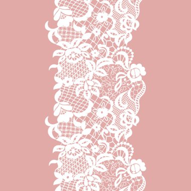 dantelli vintage kırpma.