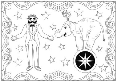 Vintage sirk resimler koleksiyonu.