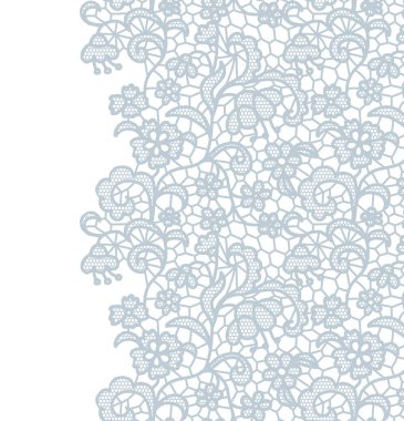 Dikişsiz dantel kenar. davetiye.