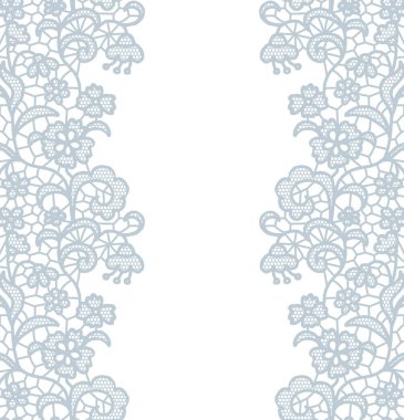 Dikişsiz dantel kenar. davetiye.