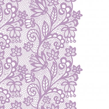 Dikişsiz dantel kenar. davetiye.