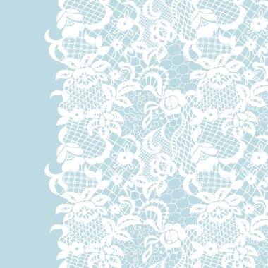 Dikişsiz dantel kenar. davetiye.