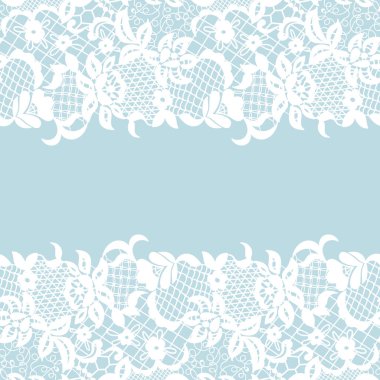 Dikişsiz dantel kenar. davetiye.