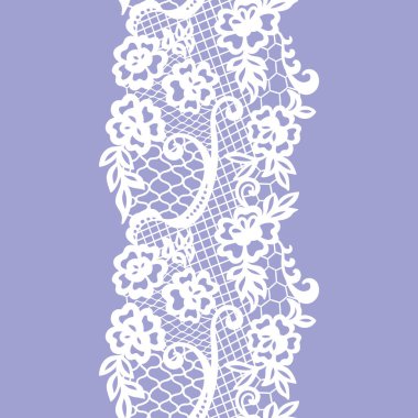 dantelli vintage kırpma.