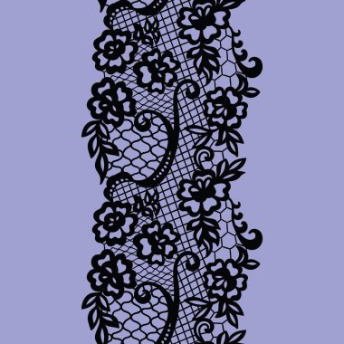 dantelli vintage kırpma.